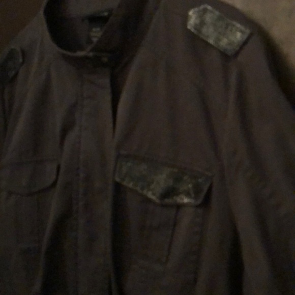 Lane Bryant | Dark Grey Jacket - Picture 2 of 3